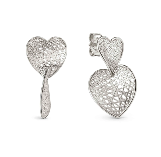 Orecchini Nomination Donna Leaf of Light in Argento 243114-004 - 243114-004